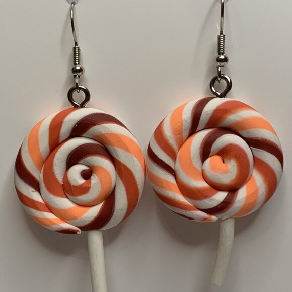 Lollipop Earring, Sucker Earring, Candy Earring, Funny Food, Food Jewelry, Gift - Picture 7 of 9